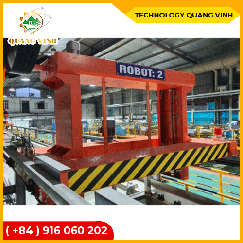 Automatic rotary plating line